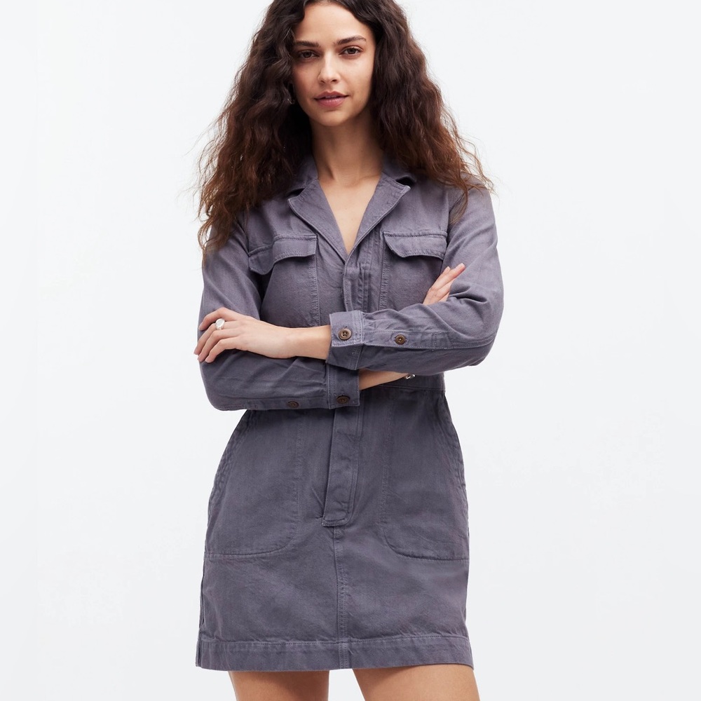 Madewell Charcoal Mini Dress